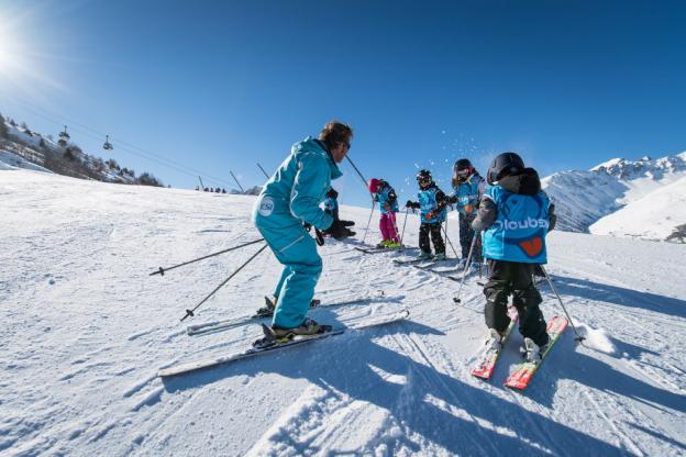 Cours de ski collectifs ecole de ski Saint Lary
