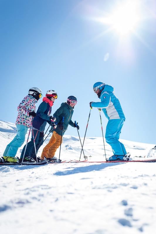 Cours de ski collectifs ecole de ski Saint Lary