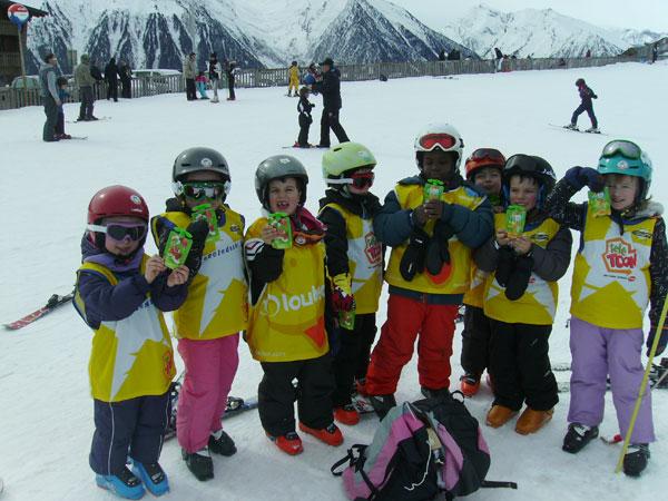 Cours de ski enfants ecole de ski Saint Lary