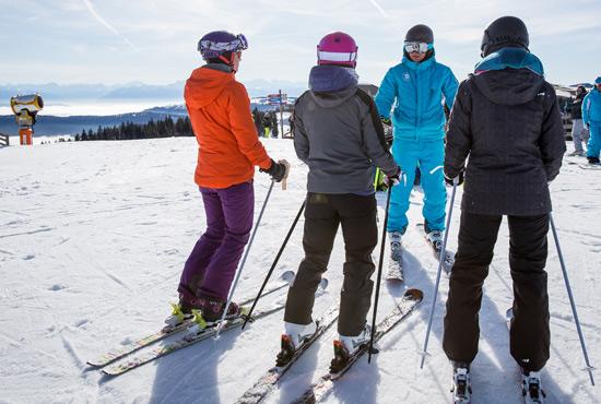 Collectif adulte ecole de ski Saint Lary