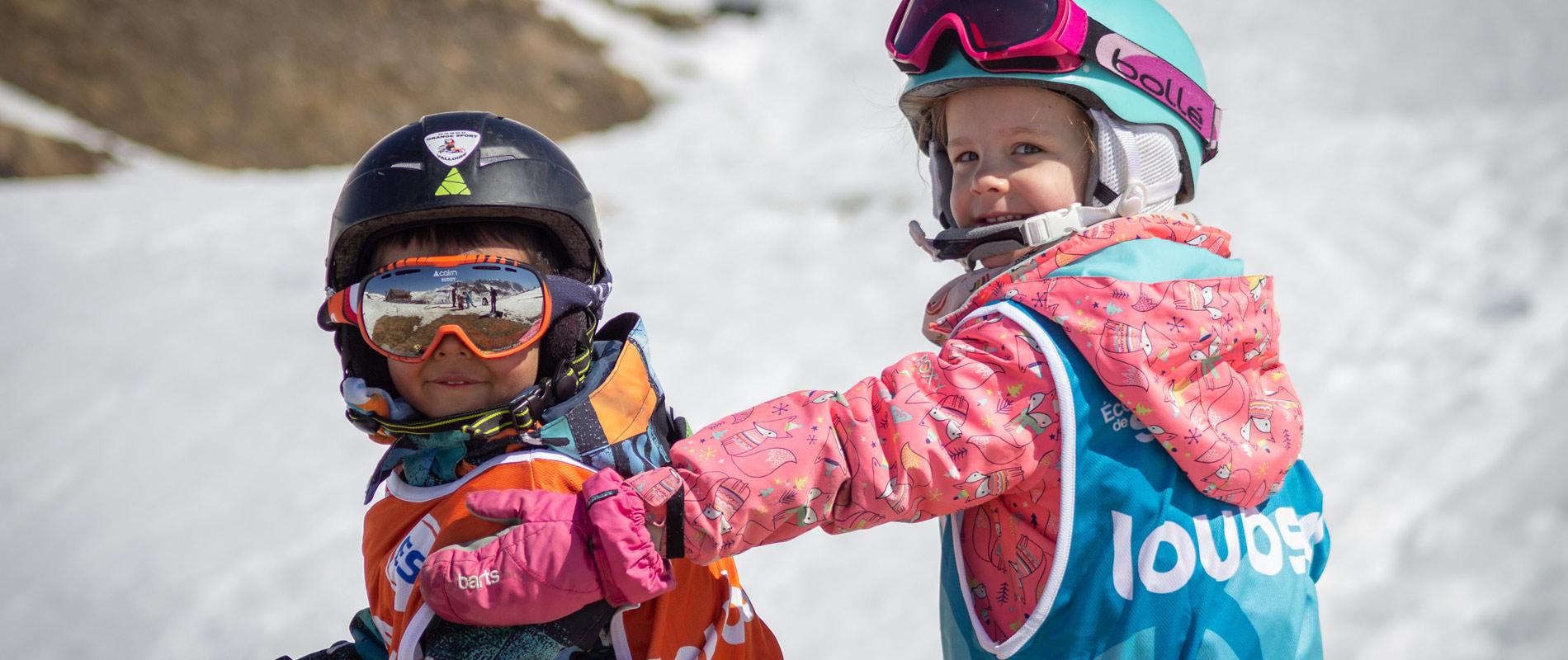 Cours de ski enfants ecole de ski Saint Lary